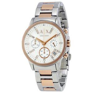 FX03321B NWT Armani Exchange Fashion Womens Quartz Steel Authentic Watch